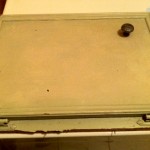 Obsessive and Creative shelf before