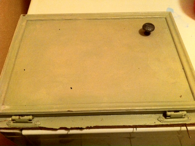 Obsessive and Creative shelf before