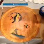 Rain on a Tin Roof tray before