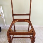 Thrifty Treasures vanity seat before