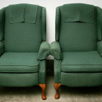 Elizabeth Joan Designs painted chair before