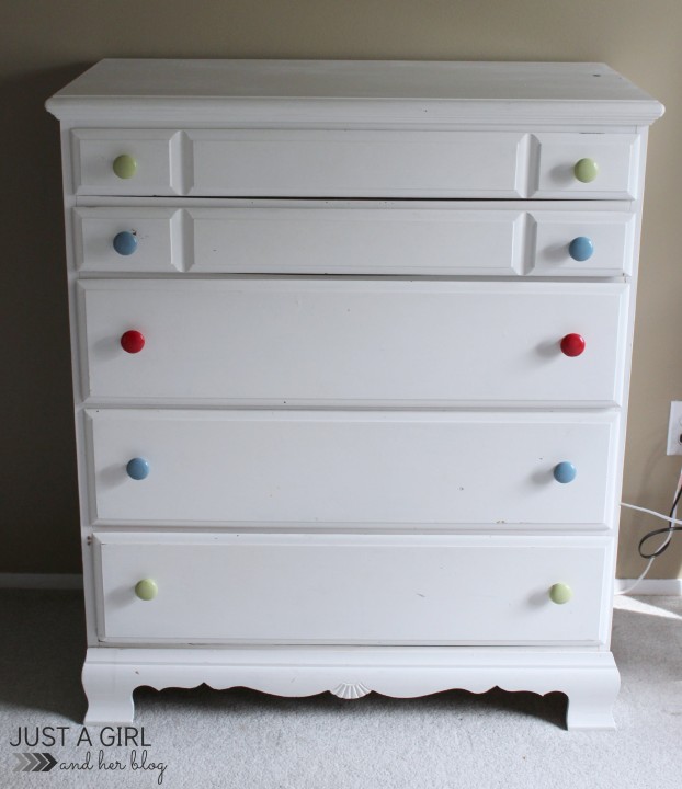 Just a Girl and Her Blog dresser before