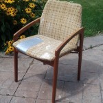 Nicer Than New duct tape chair before