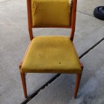 Thrifty Treasures chair before
