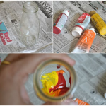 What's Ur Home Story painted vase before