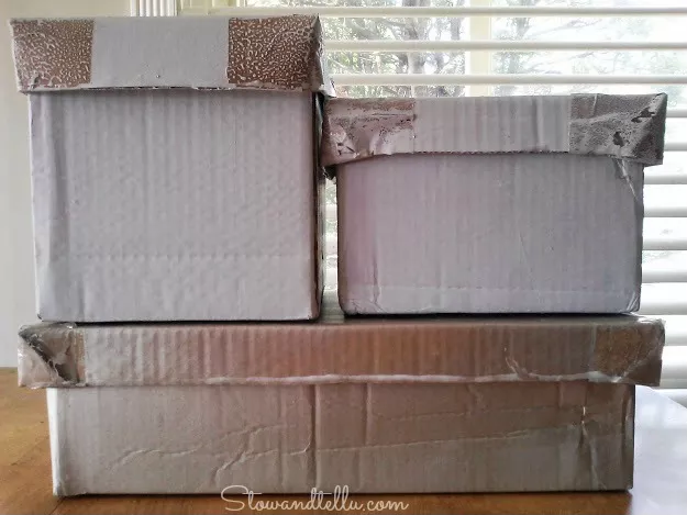 Stow & Tell U boxes before