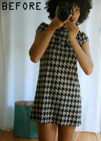 The Felted Fox dress before