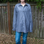 The Nest Creations mens shirt before