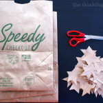 The Thinking Closet garland before