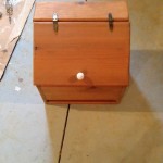 Thrifty Treasures bread box before