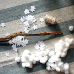 Avinash and Nandini snow garland before