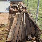 Marty's Musings fence board before - Copy