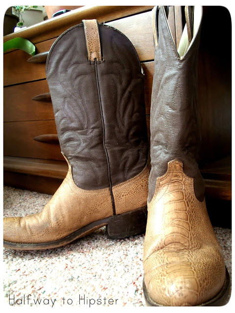 Halfway to Hipster boots after