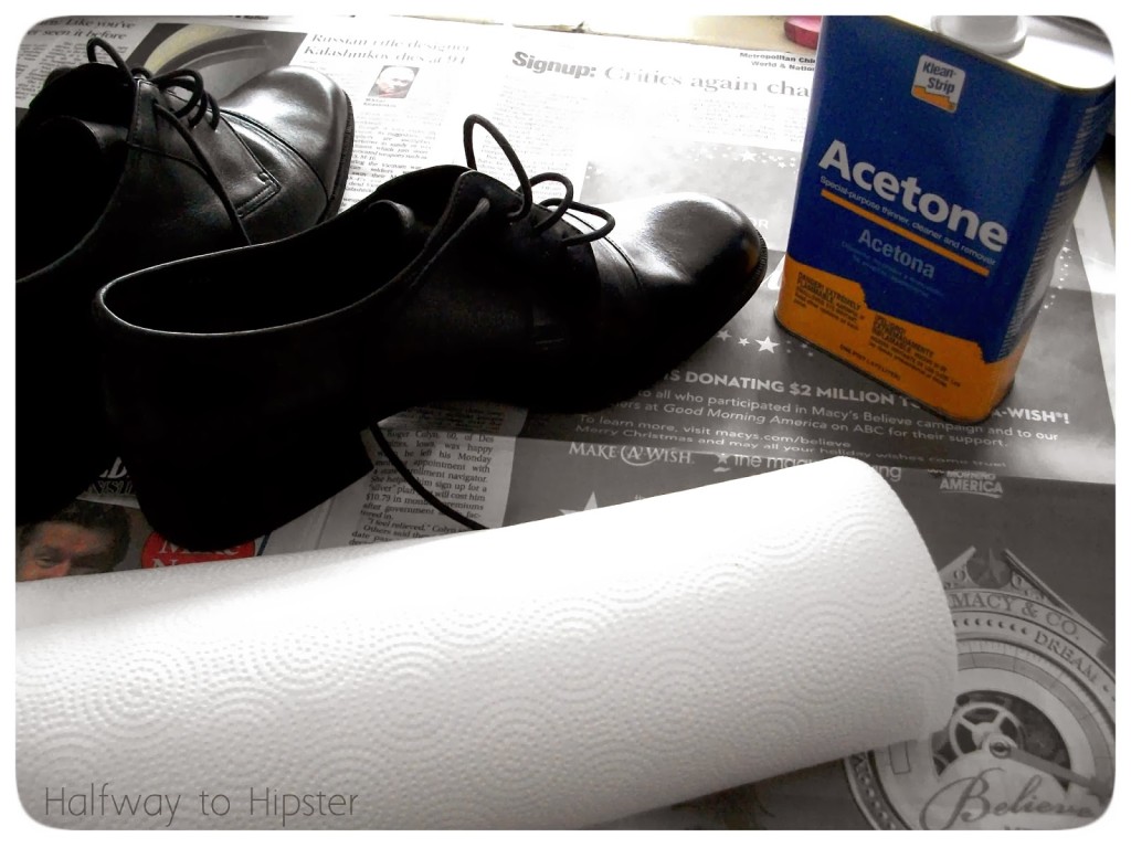 Halfway to Hipster spectator shoes before