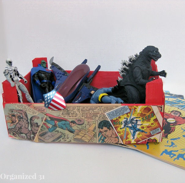 Organized 31 clementine box after