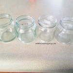 While He Was Napping baby food jars