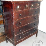 Lake Girl Paints old dresser