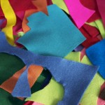 felt fabric scraps
