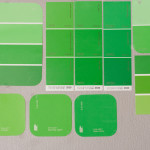 green-paint-chips
