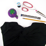 little-black-dress-sewing-supplies