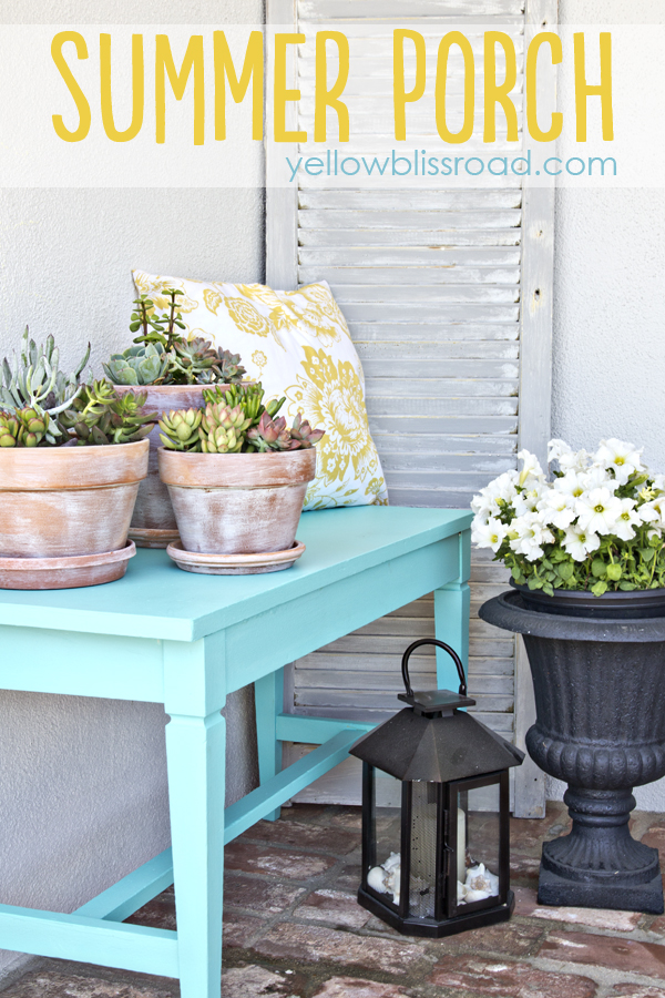 aqua-painted-piano-bench