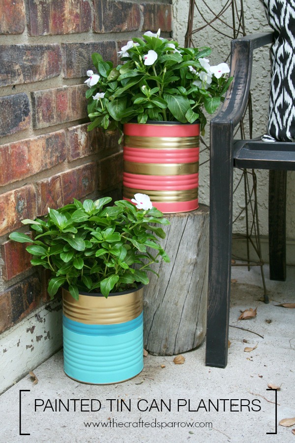 painted-tin-can-planters-DIY