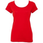 red-scoop-neck-tee