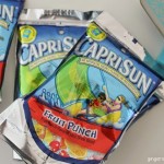 empty capri sun wrappers