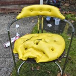 damaged-yellow-leather-chrome-chair