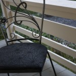 wrought iron chairs
